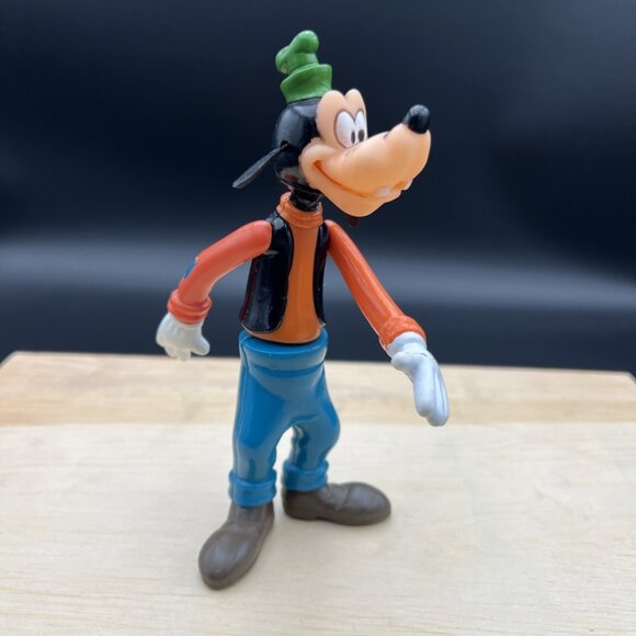VTG Walt Disney Production Goofy Posable 6" Figure Hong Kong Plastic Toy - Picture 3 of 13
